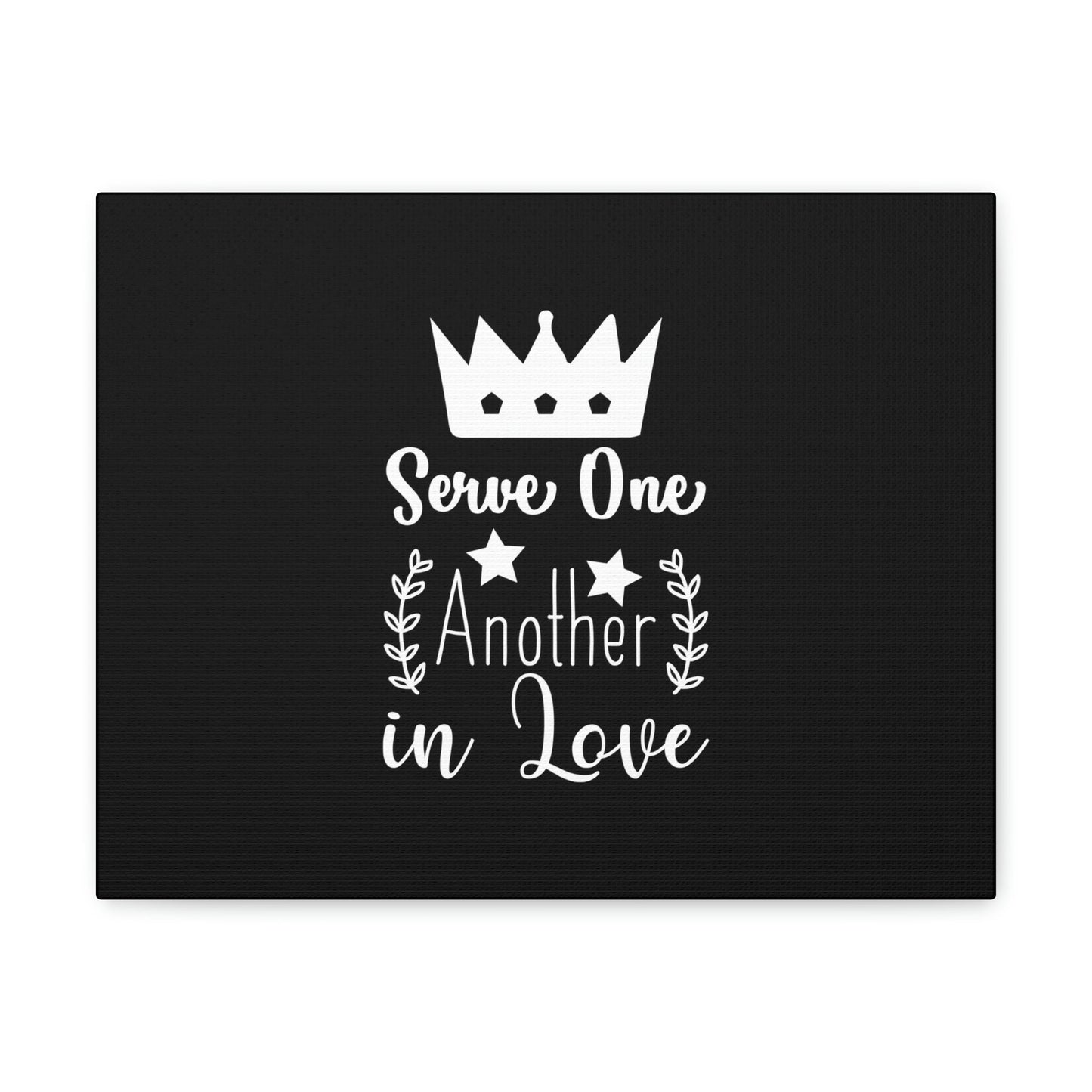 Serve One Another In Love Ephesians 5:21 Christian Wall Art Bible Verse Print Ready to Hang Unframed-Express Your Love Gifts