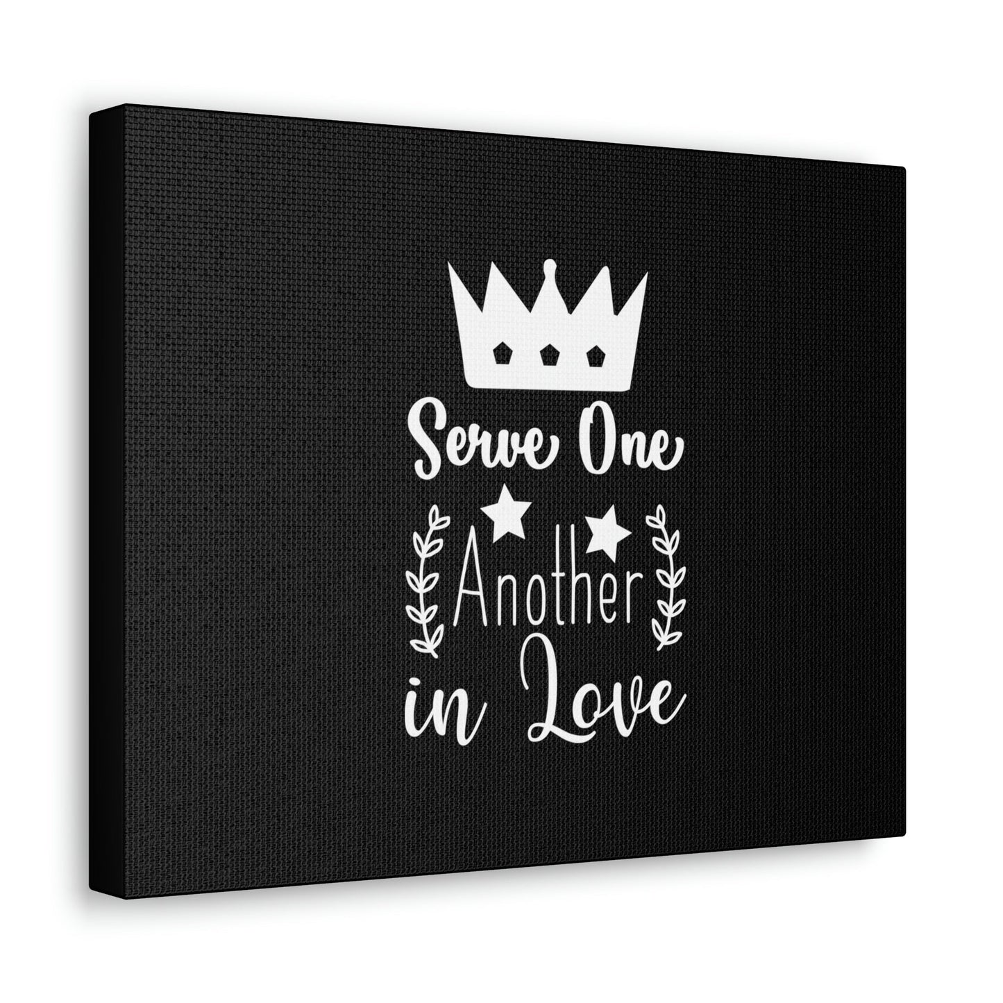 Serve One Another In Love Ephesians 5:21 Christian Wall Art Bible Verse Print Ready to Hang Unframed-Express Your Love Gifts