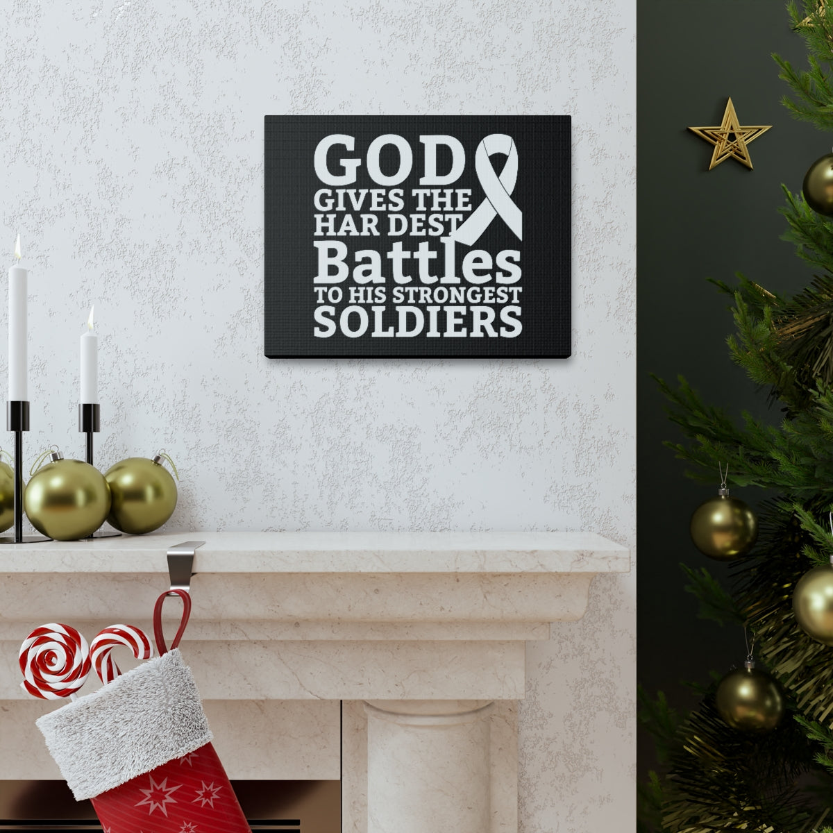 Scripture Walls Strongest Soldiers Ephesians 6:10-18 Christian Wall Art Print Ready to Hang Unframed-Express Your Love Gifts