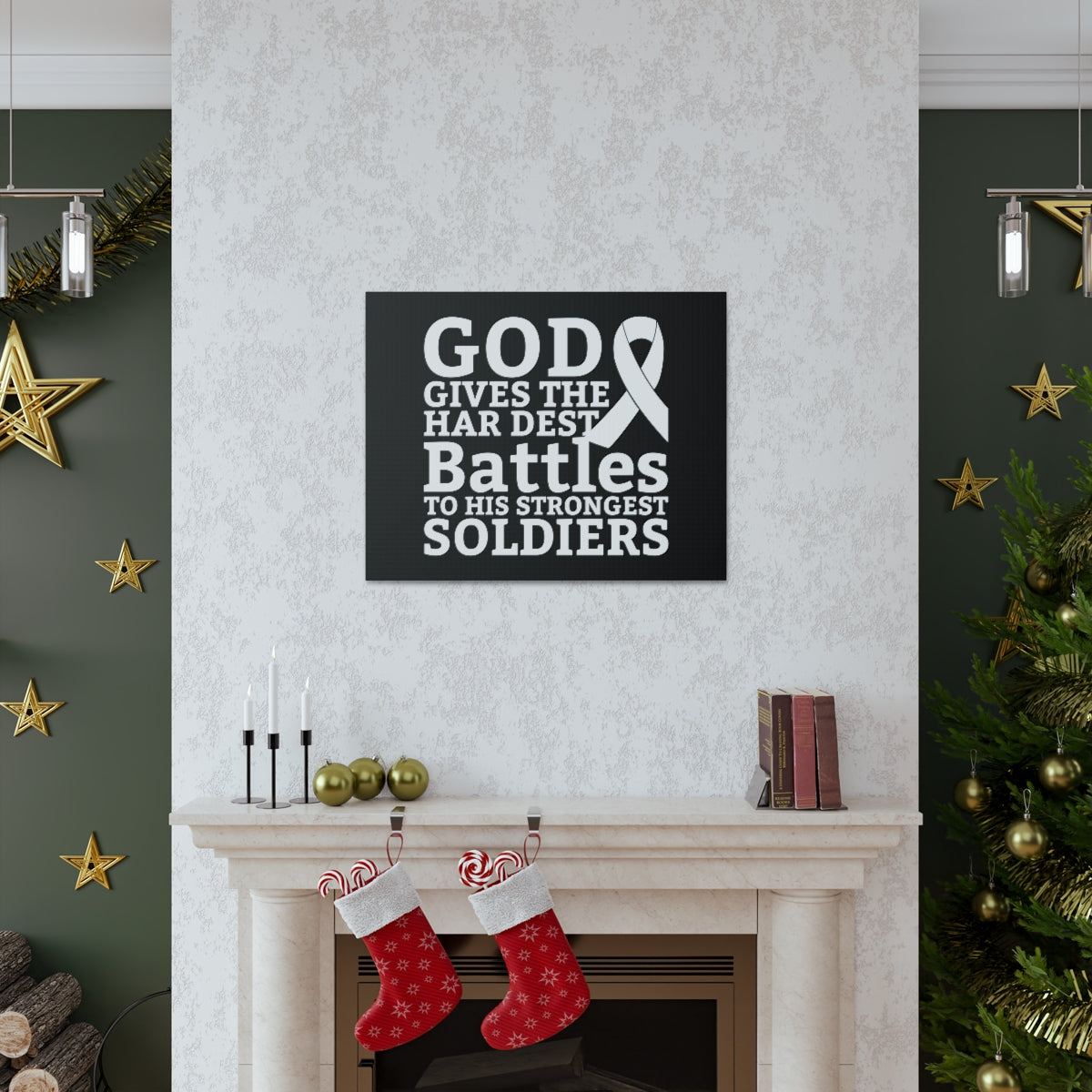 Scripture Walls Strongest Soldiers Ephesians 6:10-18 Christian Wall Art Print Ready to Hang Unframed-Express Your Love Gifts