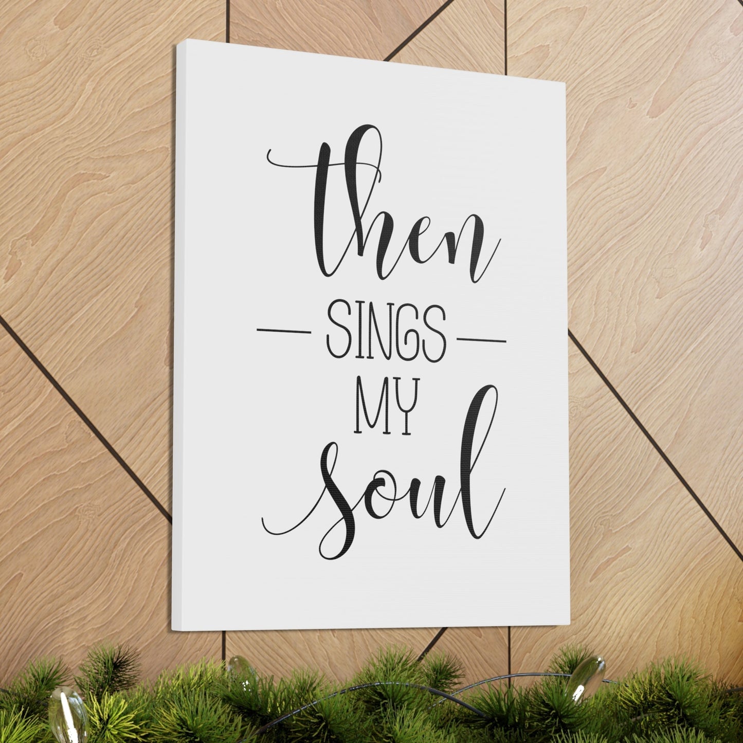 Then Sings My Soul Psalms 108:2 Christian Wall Art Bible Verse Print Ready to Hang Unframed-Express Your Love Gifts