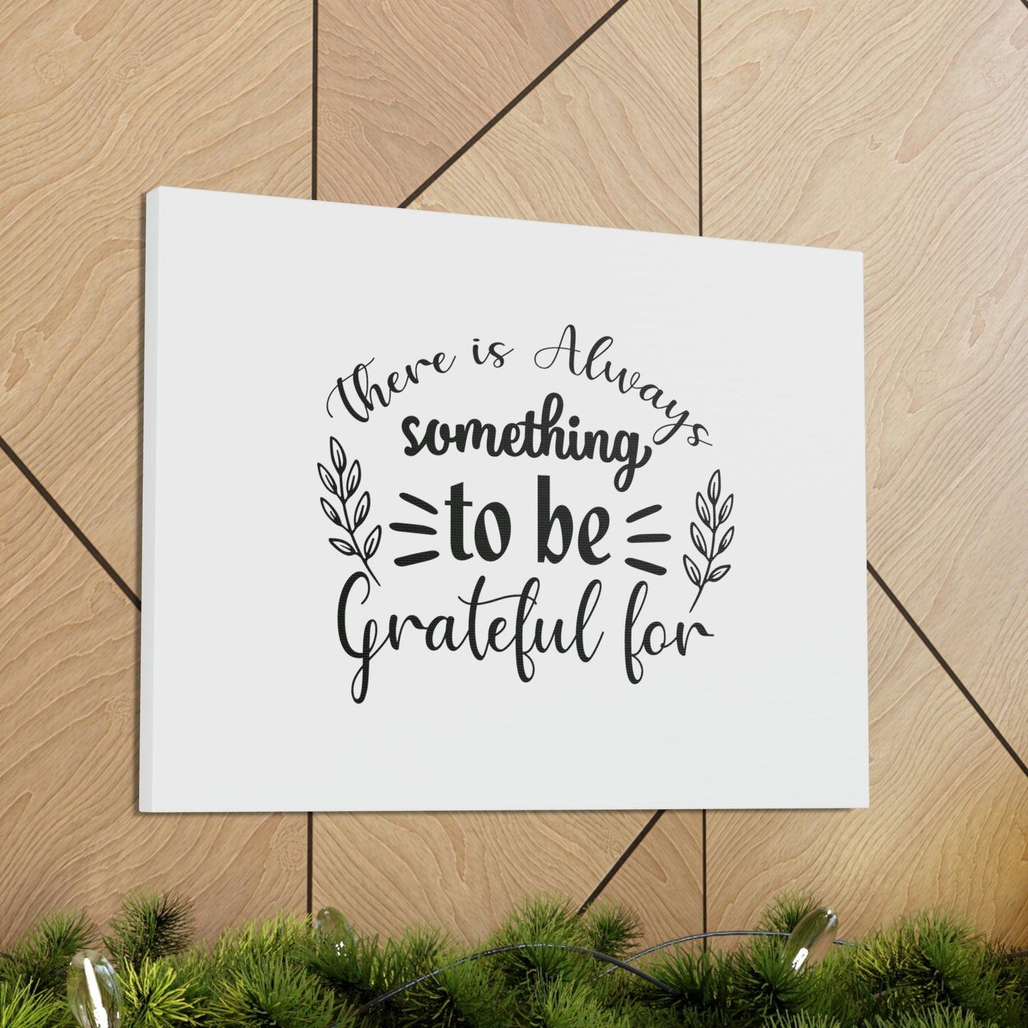 There Is Always Something To Be Grateful For Ephesians 5:20 Christian Wall Art Bible Verse Print Ready to Hang Unframed-Express Your Love Gifts