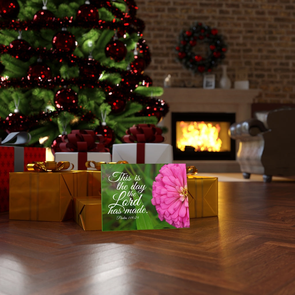 This Is The Day Psalm 118:24 Bible Verse Canvas Christian Wall Art Ready to Hang Unframed-Express Your Love Gifts