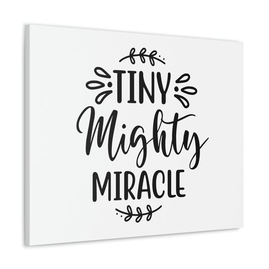 Scripture Walls Tiny Mighty Miracle Deuteronomy 10:21 Christian Wall Art Print Ready to Hang Unframed-Express Your Love Gifts