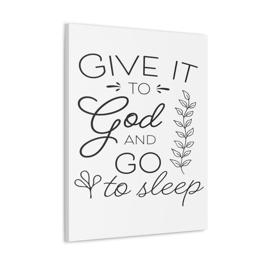 Scripture Walls To God And Psalm 4:8 Christian Wall Art Print Ready to Hang Unframed-Express Your Love Gifts