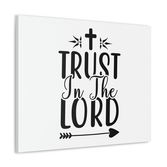 Scripture Walls Trust In The Lord Isaiah 12:2 Christian Wall Art Print Ready to Hang Unframed-Express Your Love Gifts