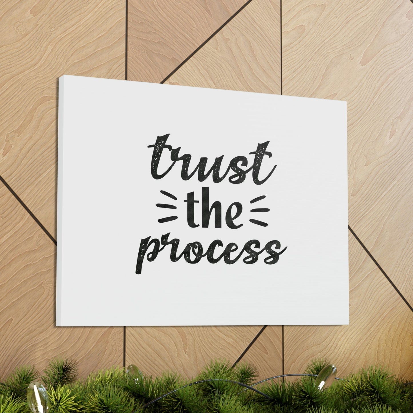 Trust The Process Proverbs 3:5 Christian Wall Art Bible Verse Print Ready to Hang Unframed-Express Your Love Gifts