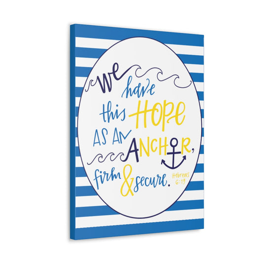 We Have This Hope Hebrews 6:19 Christian Wall Art Bible Verse Print Ready To Hang Unframed-Express Your Love Gifts