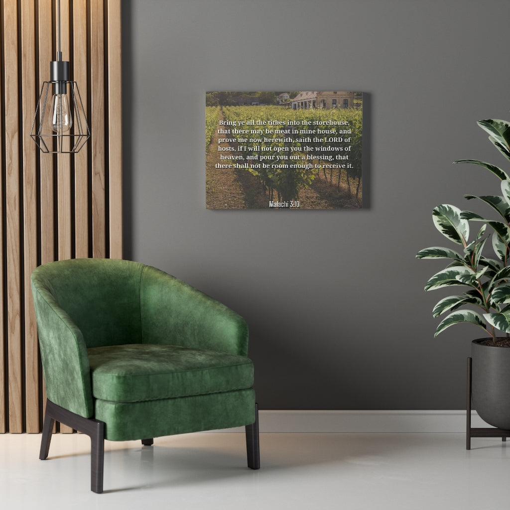 Windows Of Heaven Malachi 3:10 Bible Verse Canvas Christian Wall Art Ready to Hang Unframed-Express Your Love Gifts