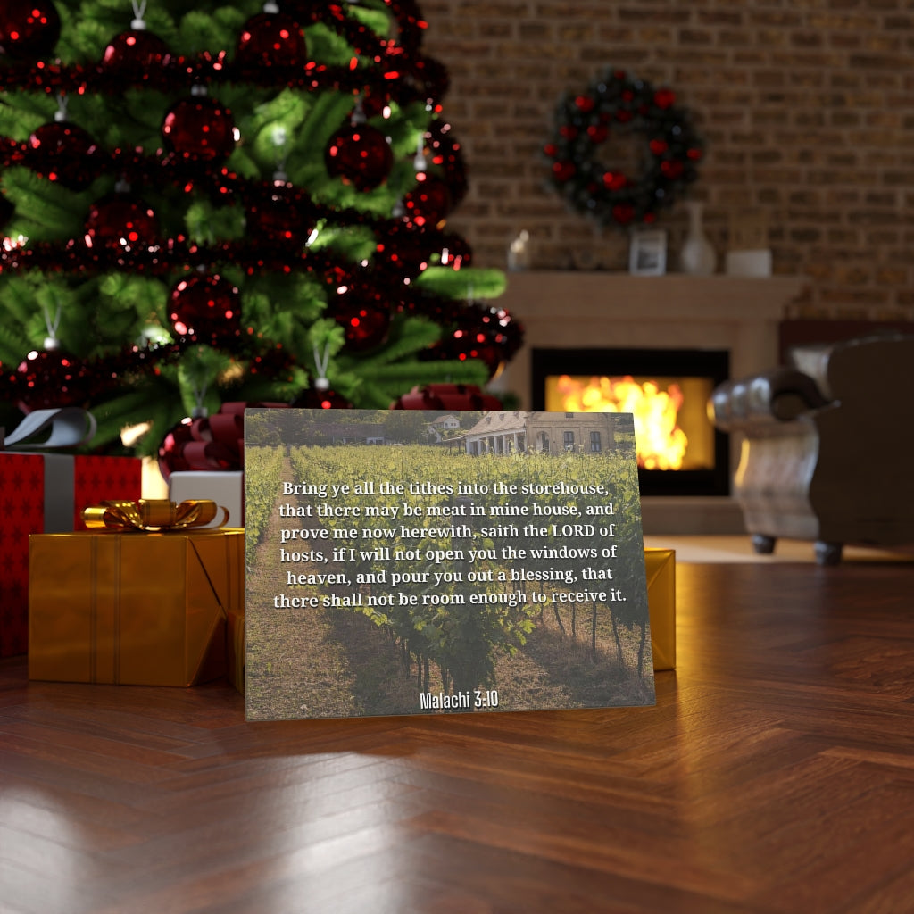 Windows Of Heaven Malachi 3:10 Bible Verse Canvas Christian Wall Art Ready to Hang Unframed-Express Your Love Gifts