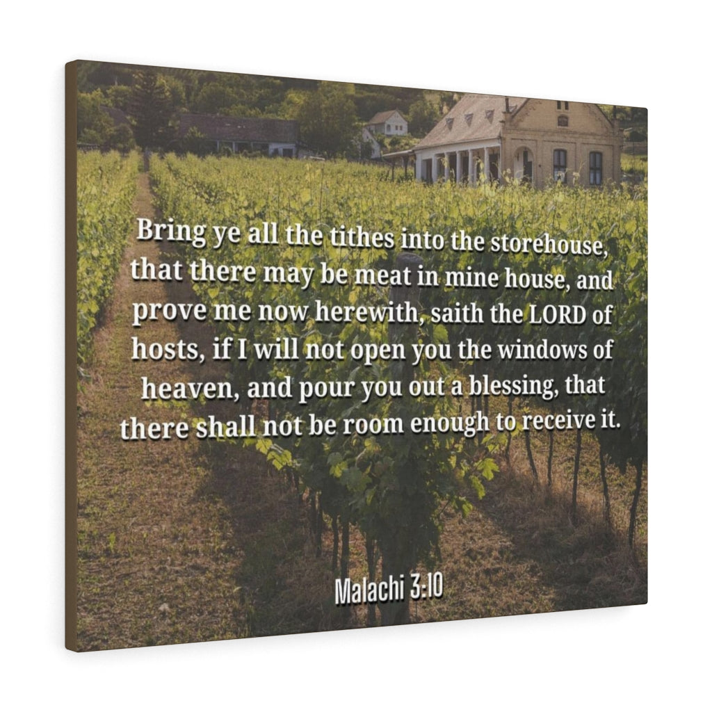 Windows Of Heaven Malachi 3:10 Bible Verse Canvas Christian Wall Art Ready to Hang Unframed-Express Your Love Gifts