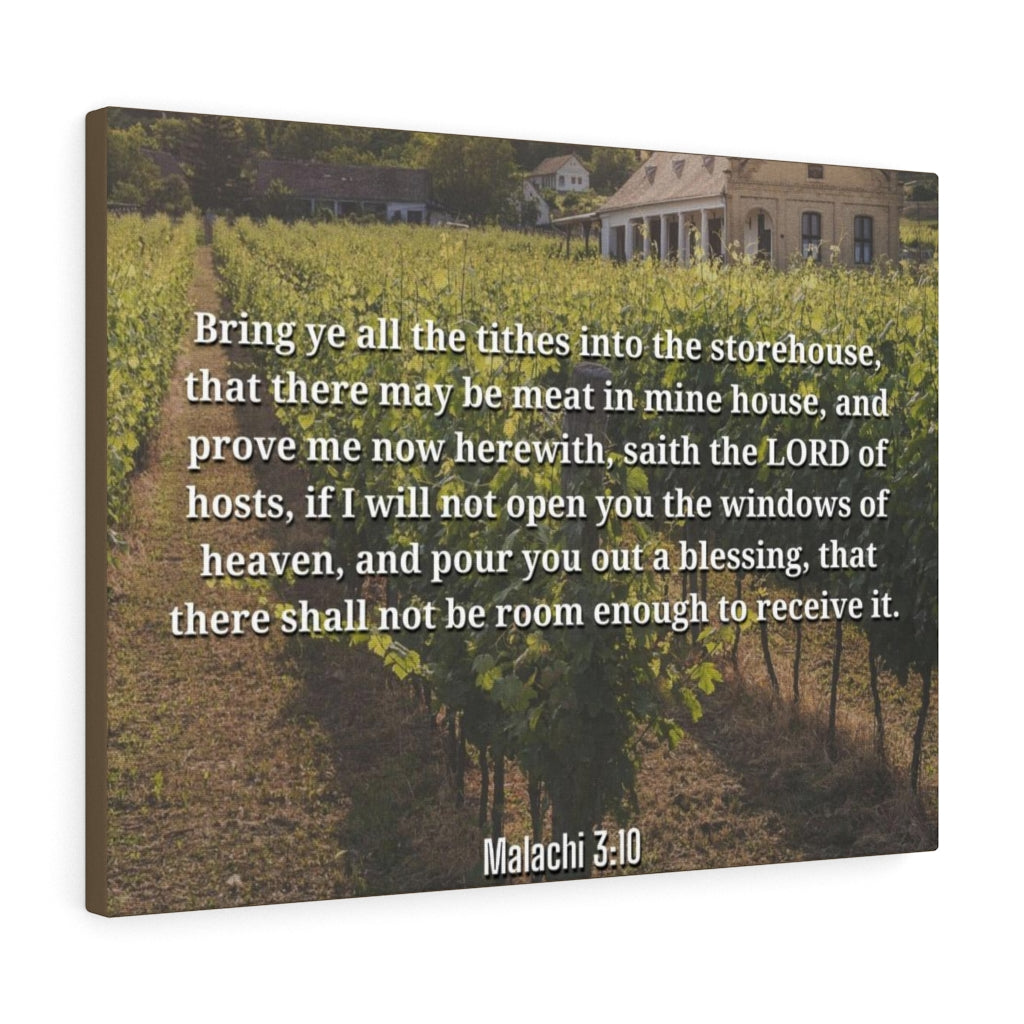 Windows Of Heaven Malachi 3:10 Bible Verse Canvas Christian Wall Art Ready to Hang Unframed-Express Your Love Gifts