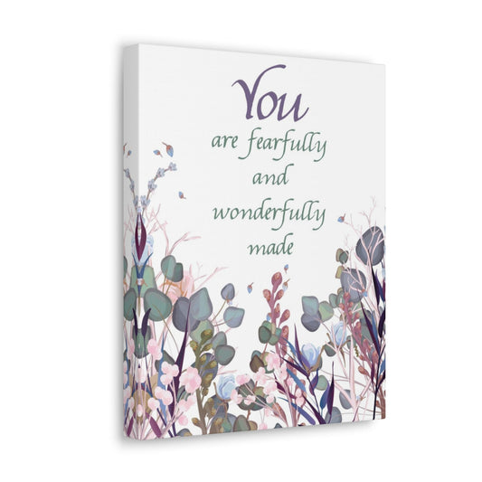 Wonderfully Made Psalm 139:14 Christian Wall Art Bible Verse Print Ready to Hang Unframed-Express Your Love Gifts