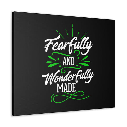 Scripture Walls Wonderfully Made Psalm 139:14 Christian Wall Art Print Ready to Hang Unframed-Express Your Love Gifts