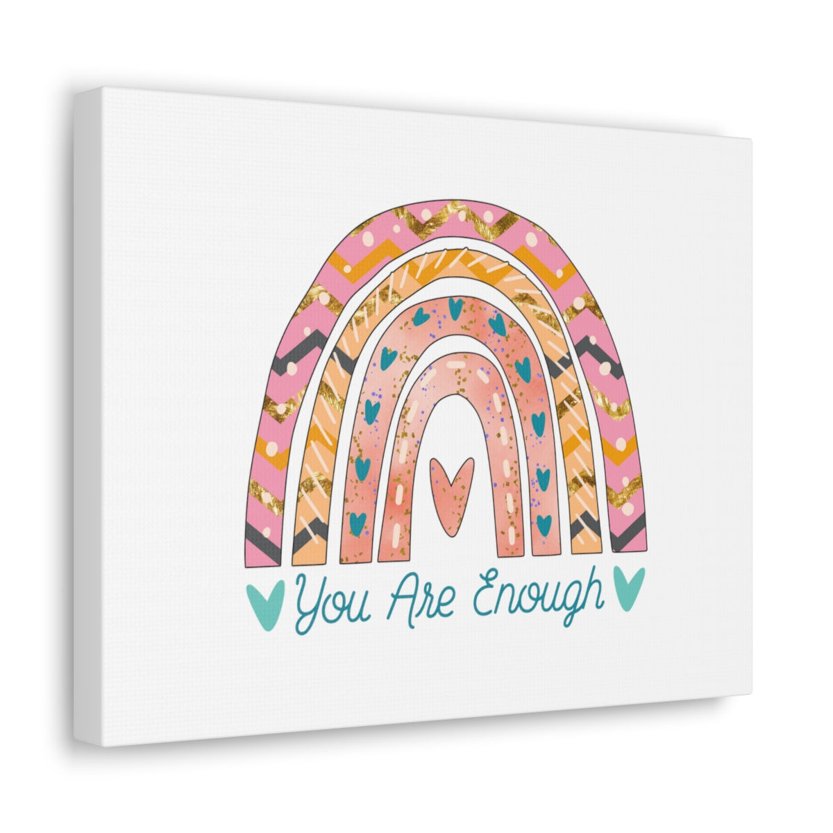 You Are Enough Rainbow 1 Corinthians 6:20 Christian Wall Art Bible Verse Print Ready to Hang Unframed-Express Your Love Gifts
