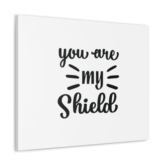 You Are My Shield Psalm 3:3 Christian Wall Art Bible Verse Print Ready to Hang Unframed-Express Your Love Gifts