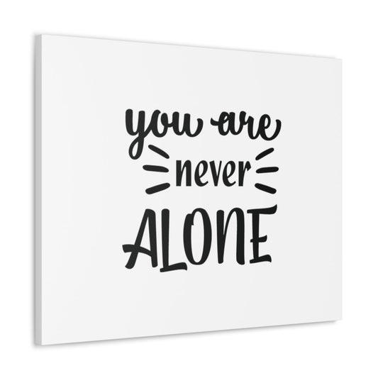 You Are Never Alone Jeremiah 29:11 Christian Wall Art Bible Verse Print Ready to Hang Unframed-Express Your Love Gifts