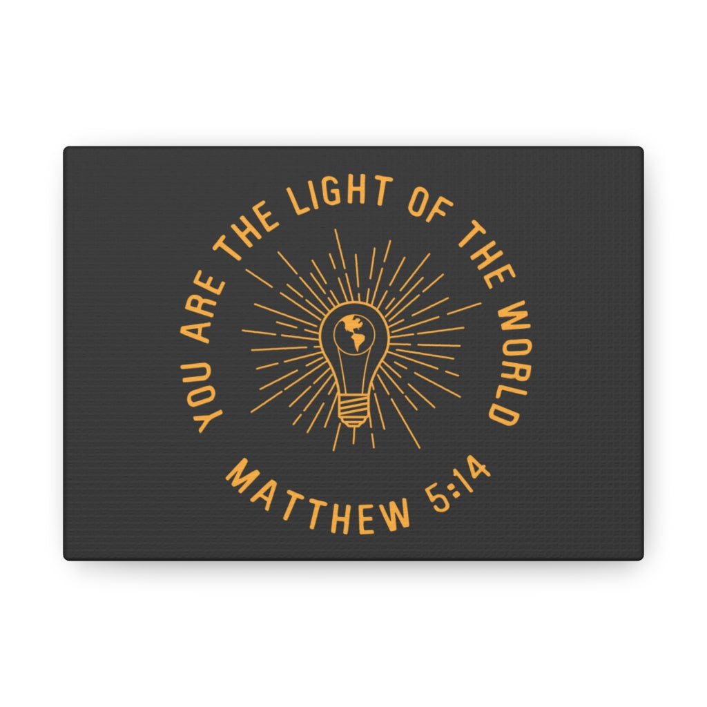 You Are The Light Matthew 5:14 Christian Wall Art Bible Verse Print Ready To Hang Unframed-Express Your Love Gifts