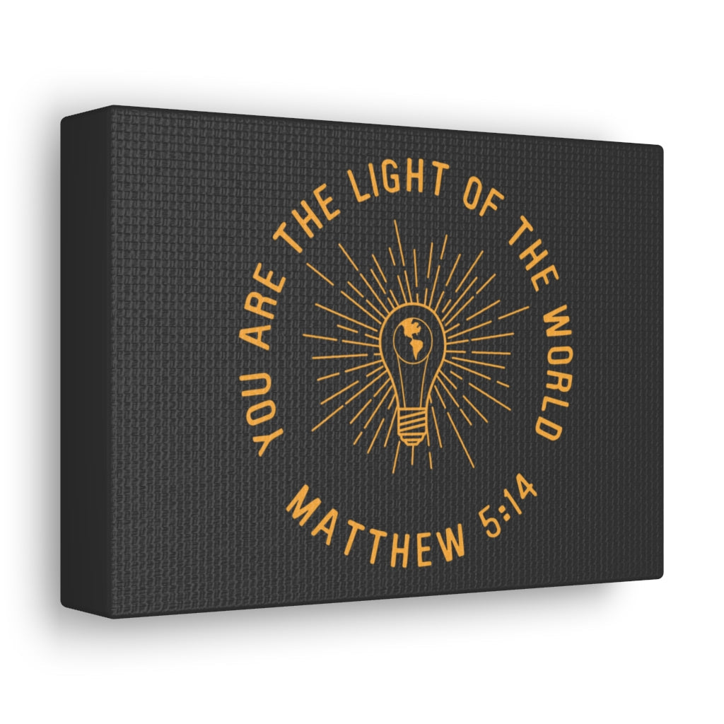 You Are The Light Matthew 5:14 Christian Wall Art Bible Verse Print Ready To Hang Unframed-Express Your Love Gifts