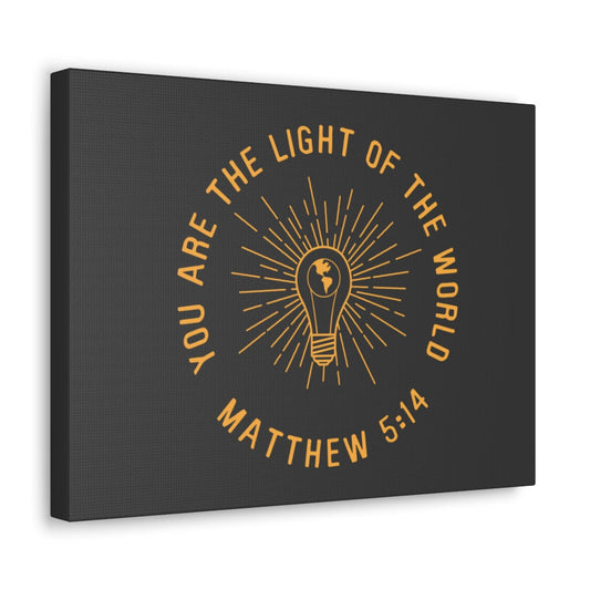 You Are The Light Matthew 5:14 Christian Wall Art Bible Verse Print Ready To Hang Unframed-Express Your Love Gifts
