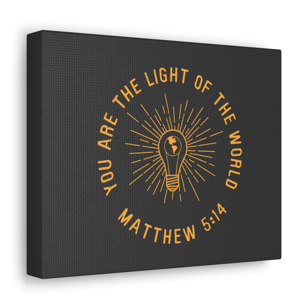 You Are The Light Matthew 5:14 Christian Wall Art Bible Verse Print Ready To Hang Unframed-Express Your Love Gifts