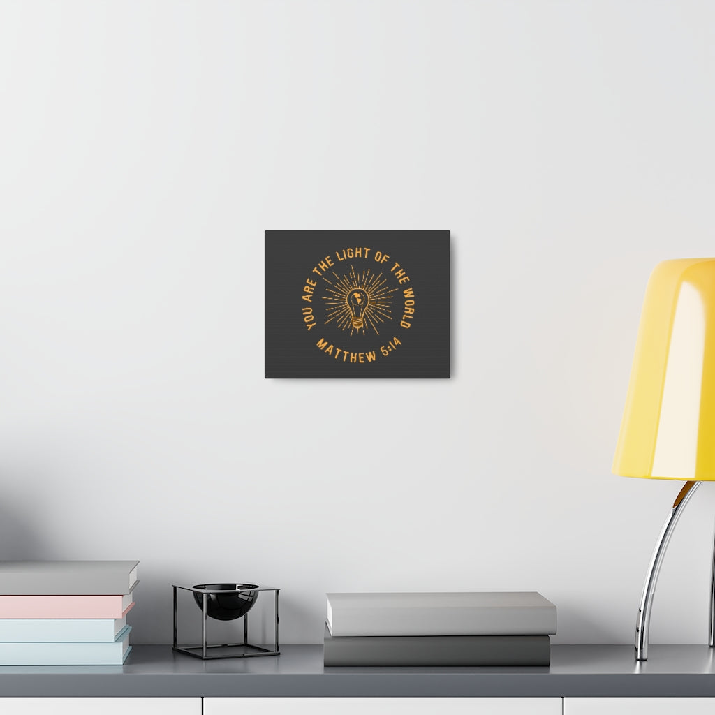 You Are The Light Matthew 5:14 Christian Wall Art Bible Verse Print Ready To Hang Unframed-Express Your Love Gifts