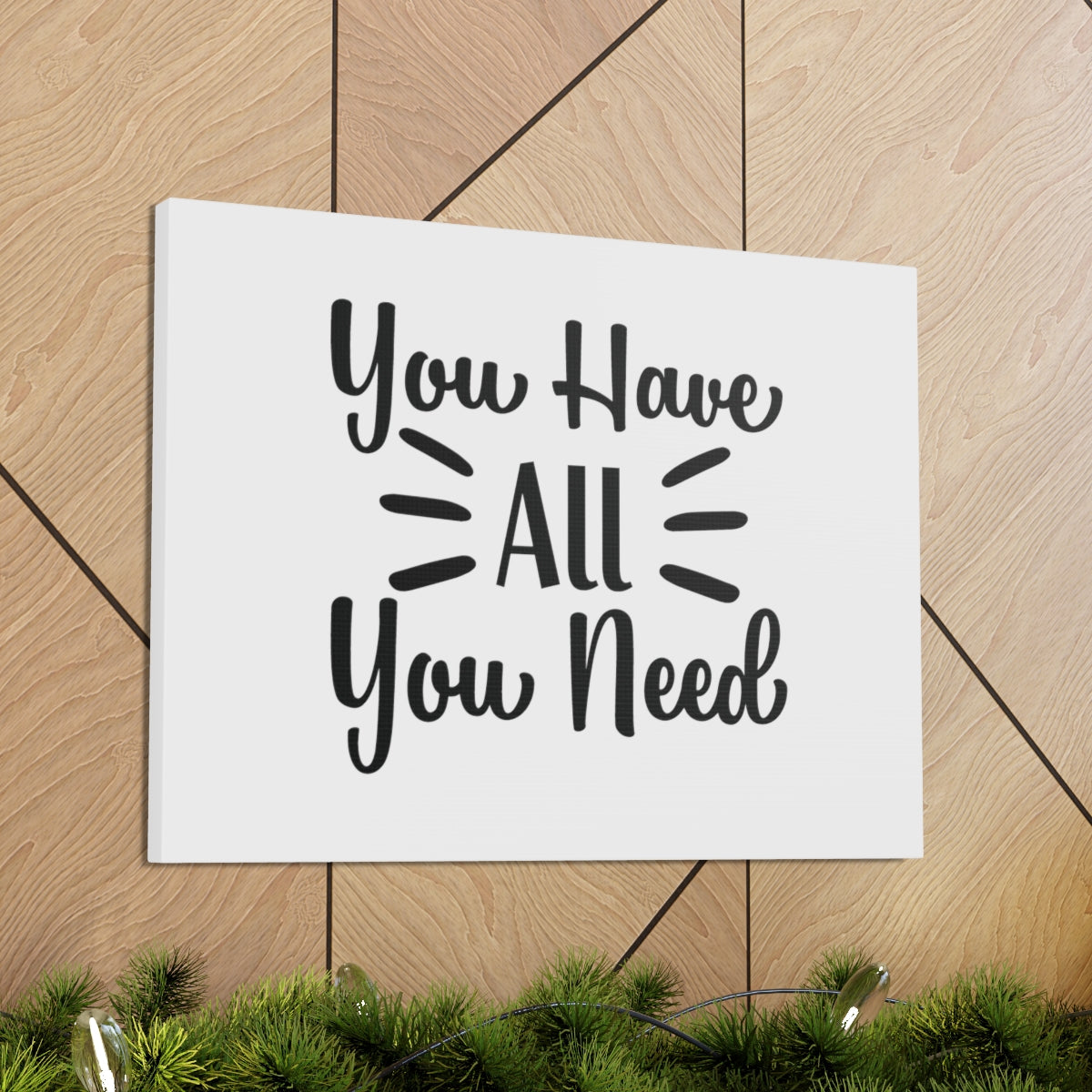 You Have All You Need John 14:8 Plain Christian Wall Art Bible Verse Print Ready to Hang Unframed-Express Your Love Gifts