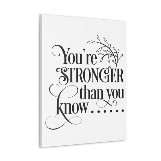 Scripture Walls You're Stronger Than Isaiah 40:31 Christian Wall Art Print Ready to Hang Unframed-Express Your Love Gifts