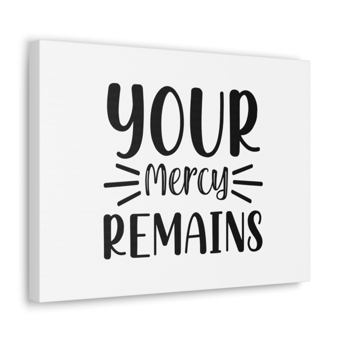 Your Mercy Remains James 2:13 Christian Wall Art Bible Verse Print Ready to Hang Unframed-Express Your Love Gifts