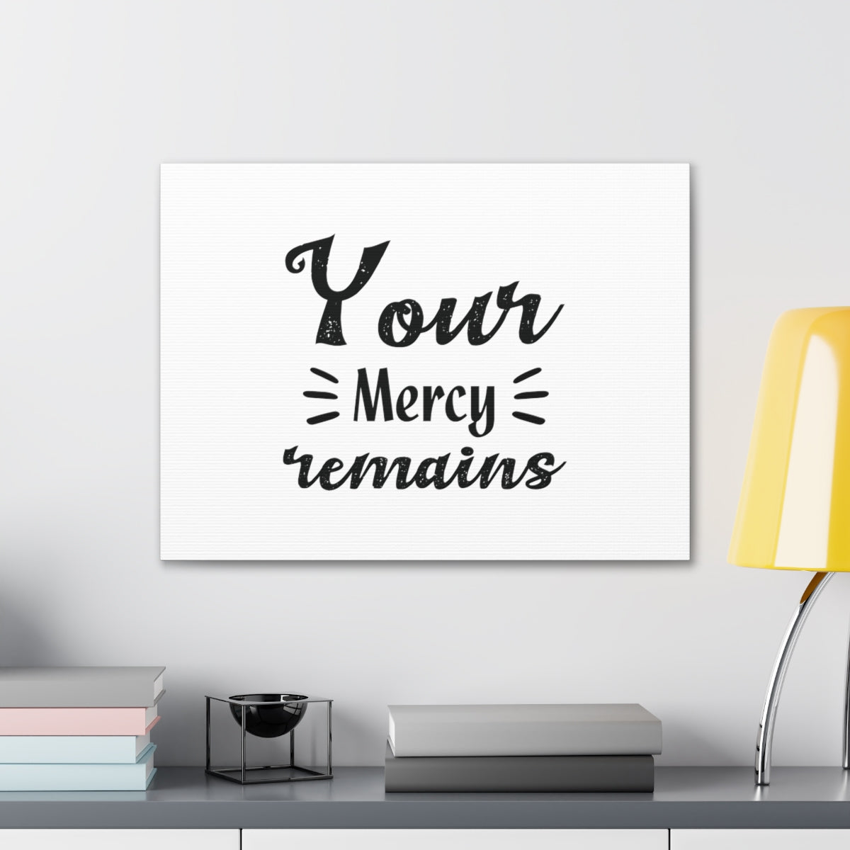 Your Mercy Remains Psalm 25:10 Christian Wall Art Bible Verse Print Ready to Hang Unframed-Express Your Love Gifts