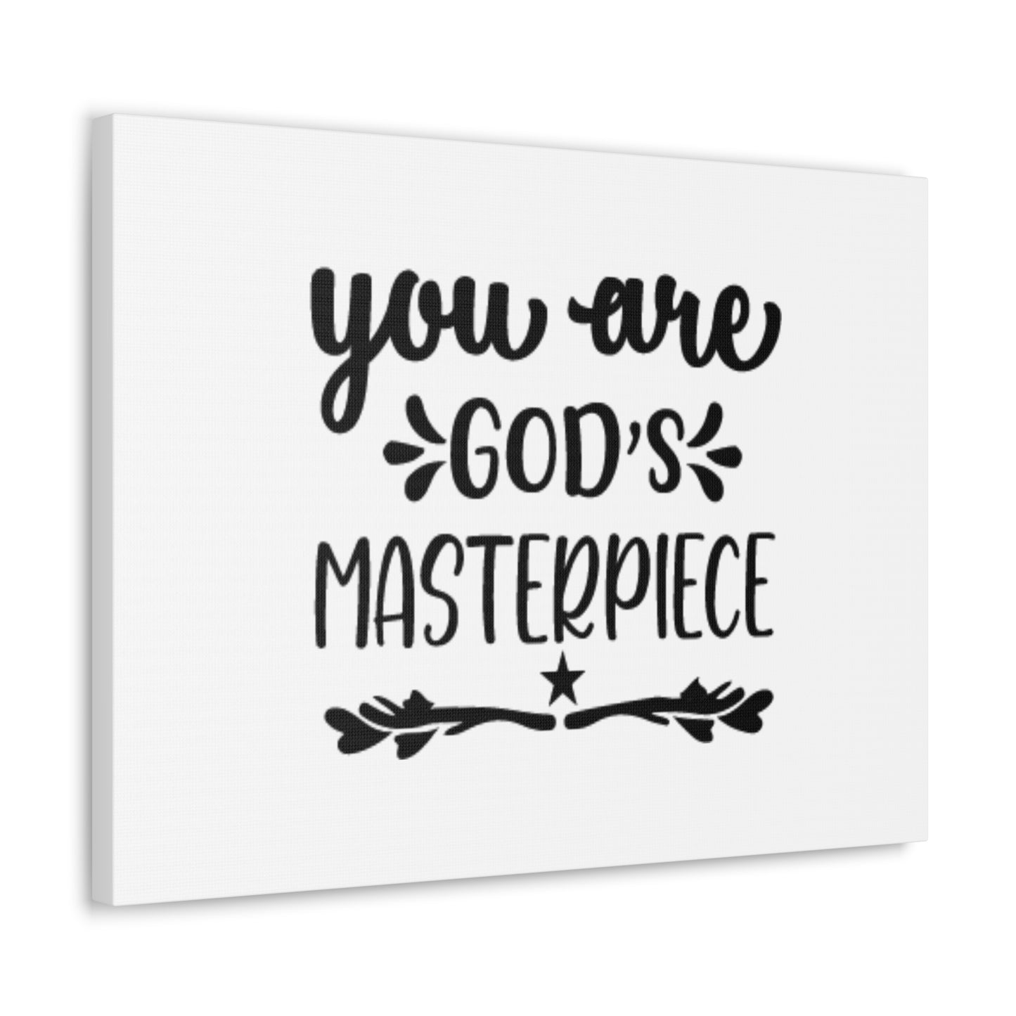 You Are God's Masterpiece Ephesians 2:10 Star Christian Wall Art Bible Verse Print Ready to Hang