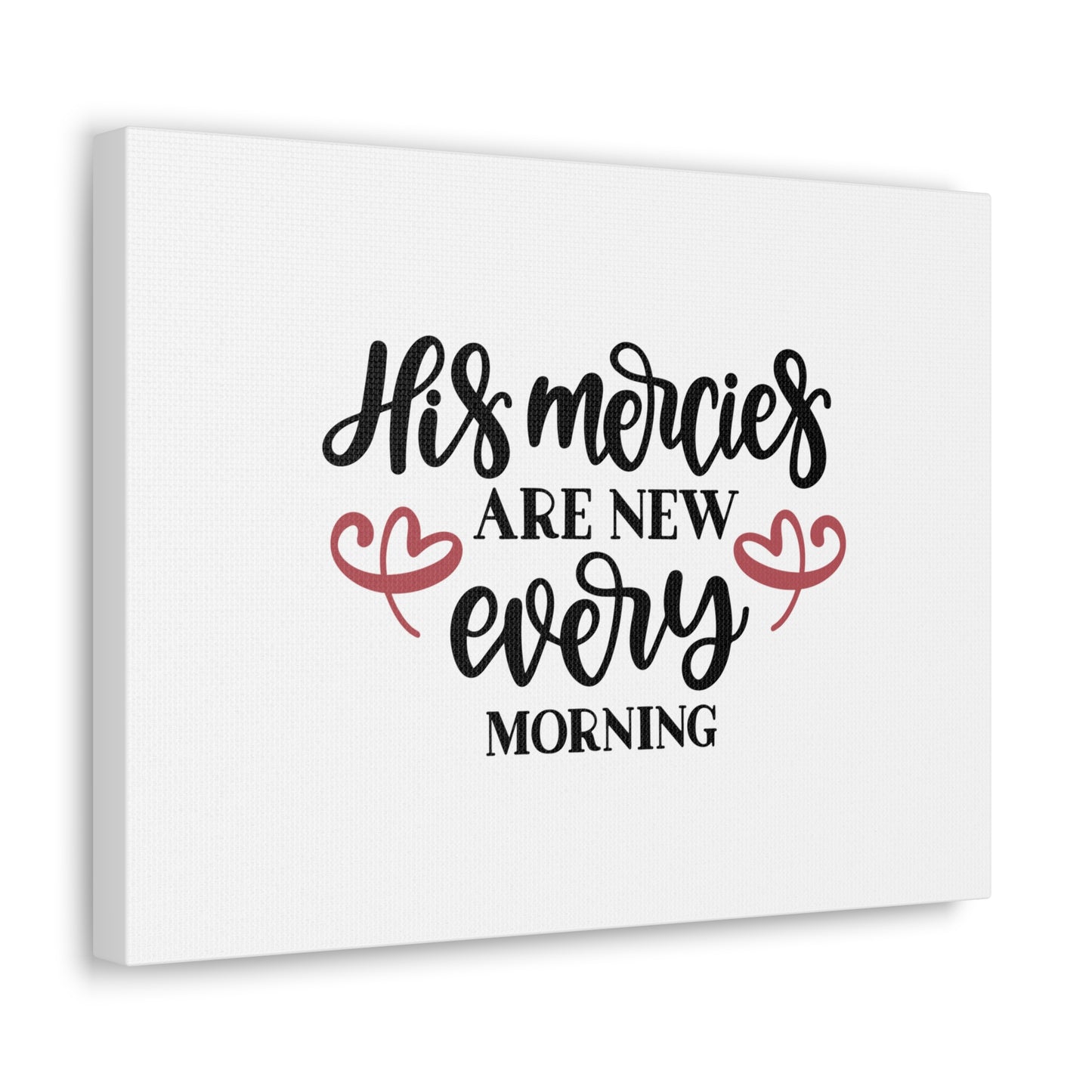 His Mercies Are New Every Morning Lamentations 3:22-23 Christian Wall Art Bible Verse Print Ready to Hang
