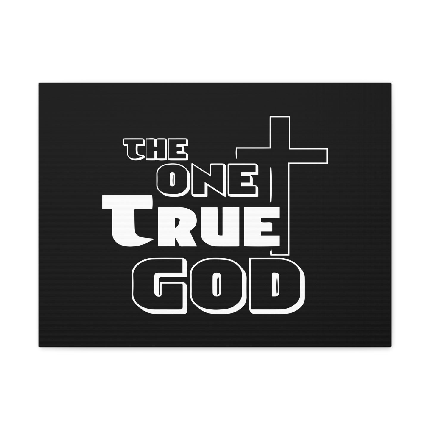 The One True God Isaiah 46:9 Christian Wall Art Bible Verse Print Ready to Hang