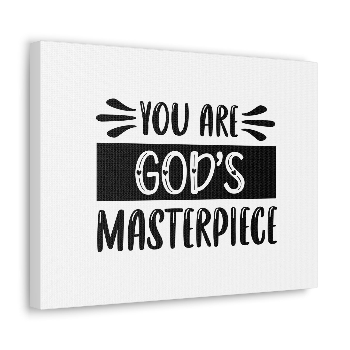 You Are God's Masterpiece Psalm 51:10 Christian Wall Art Bible Verse Print Ready to Hang