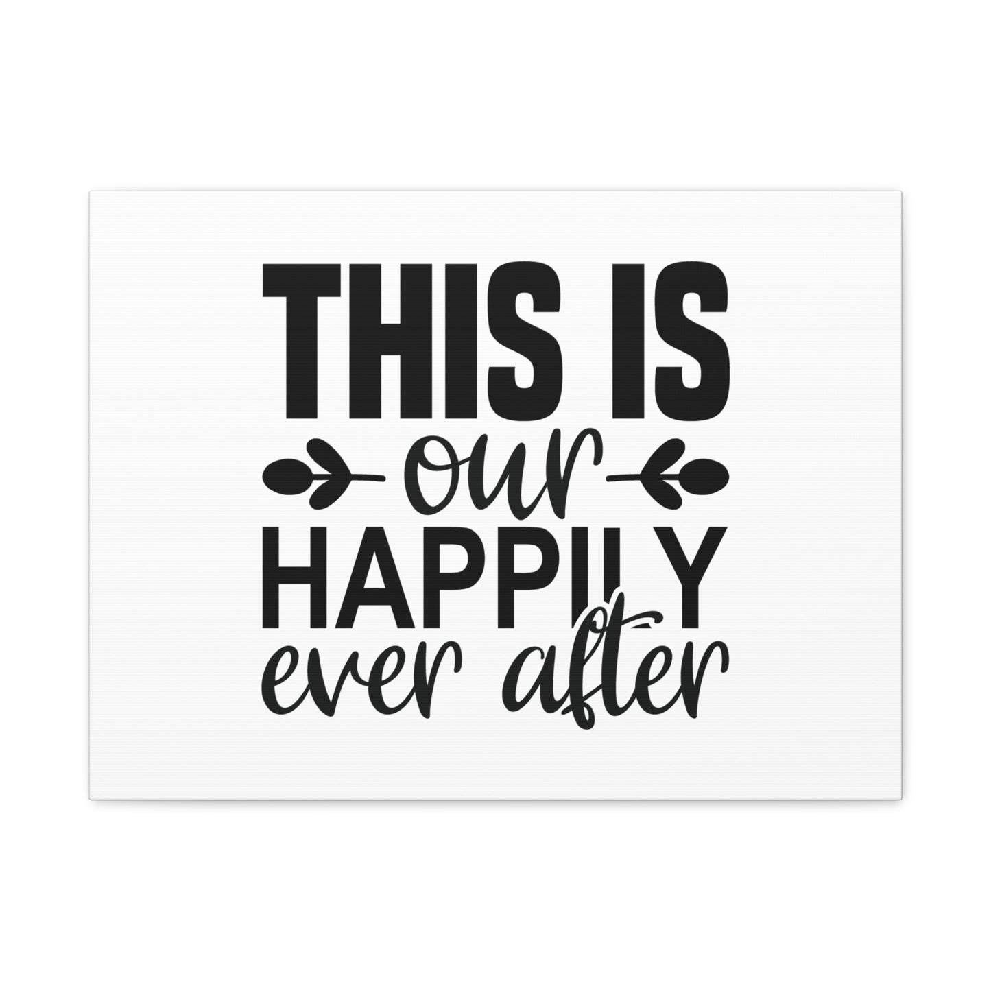 This Is Our Happily Ever 2 Timothy 4:7 After Christian Wall Art Bible Verse Print Ready to Hang