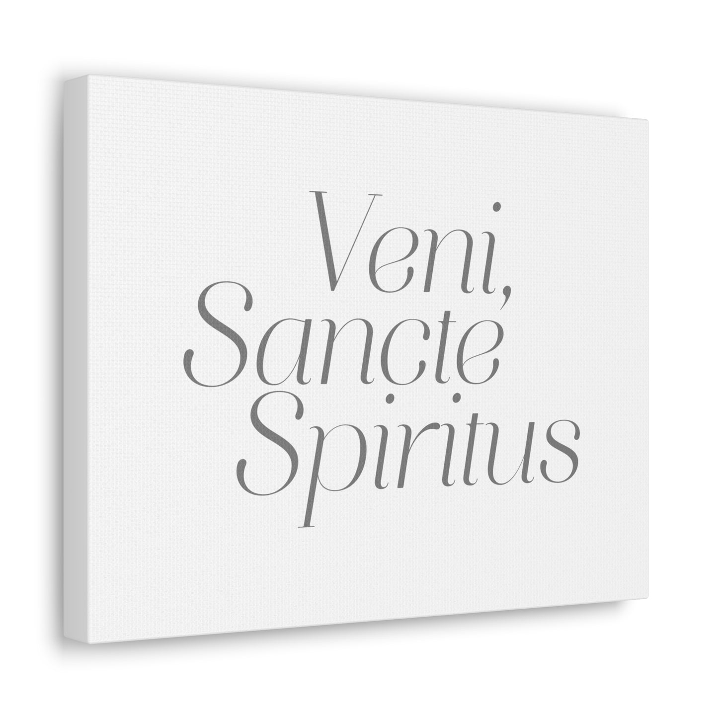 Veni, Sancte Spiritus John 15:26 Bible Verse Canvas Christian Wall Art Ready to Hang