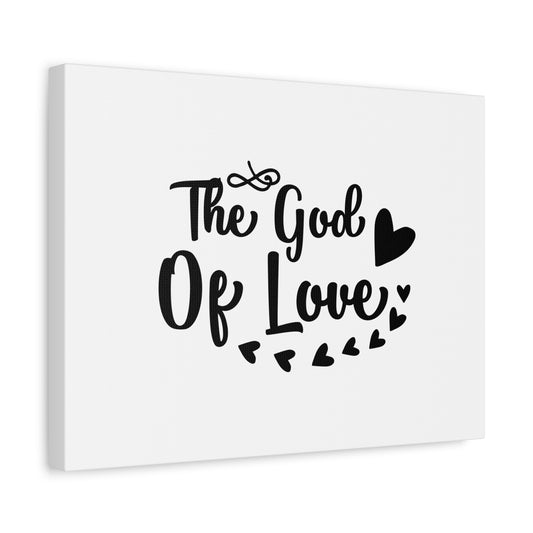 Scripture Canvas The God Of Love PSALM 107:8 Christian Wall Art Bible Verse Print Ready to Hang