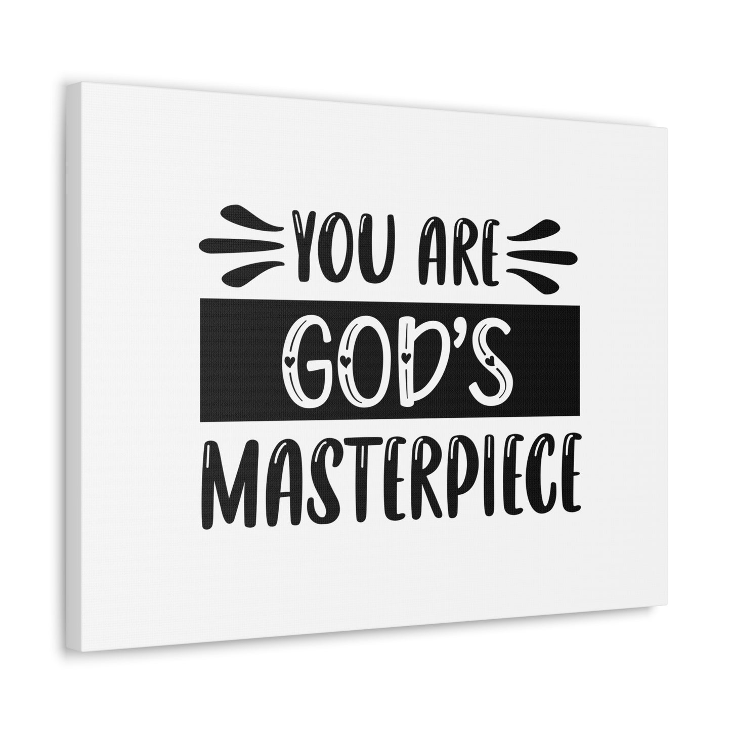 You Are God's Masterpiece Psalm 51:10 Christian Wall Art Bible Verse Print Ready to Hang