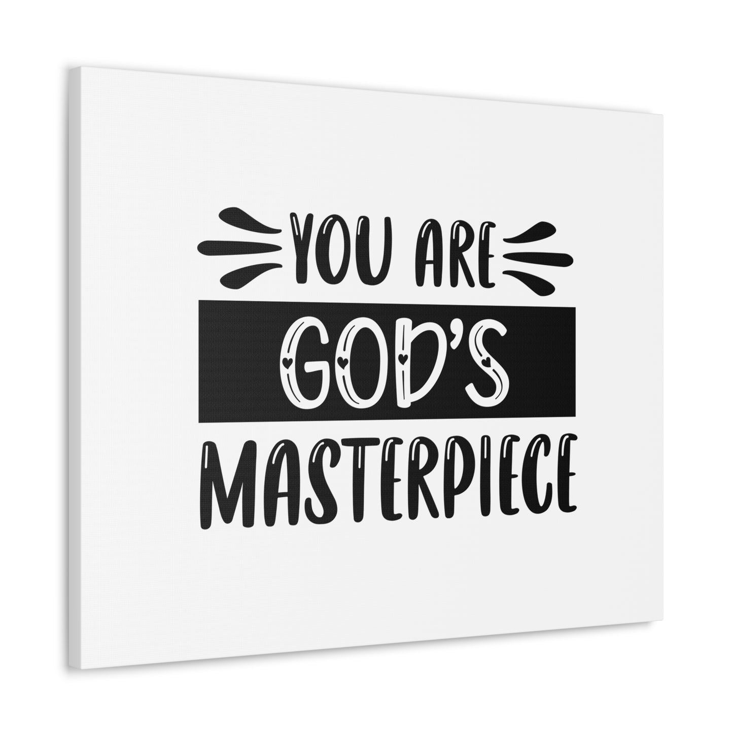 You Are God's Masterpiece Psalm 51:10 Christian Wall Art Bible Verse Print Ready to Hang