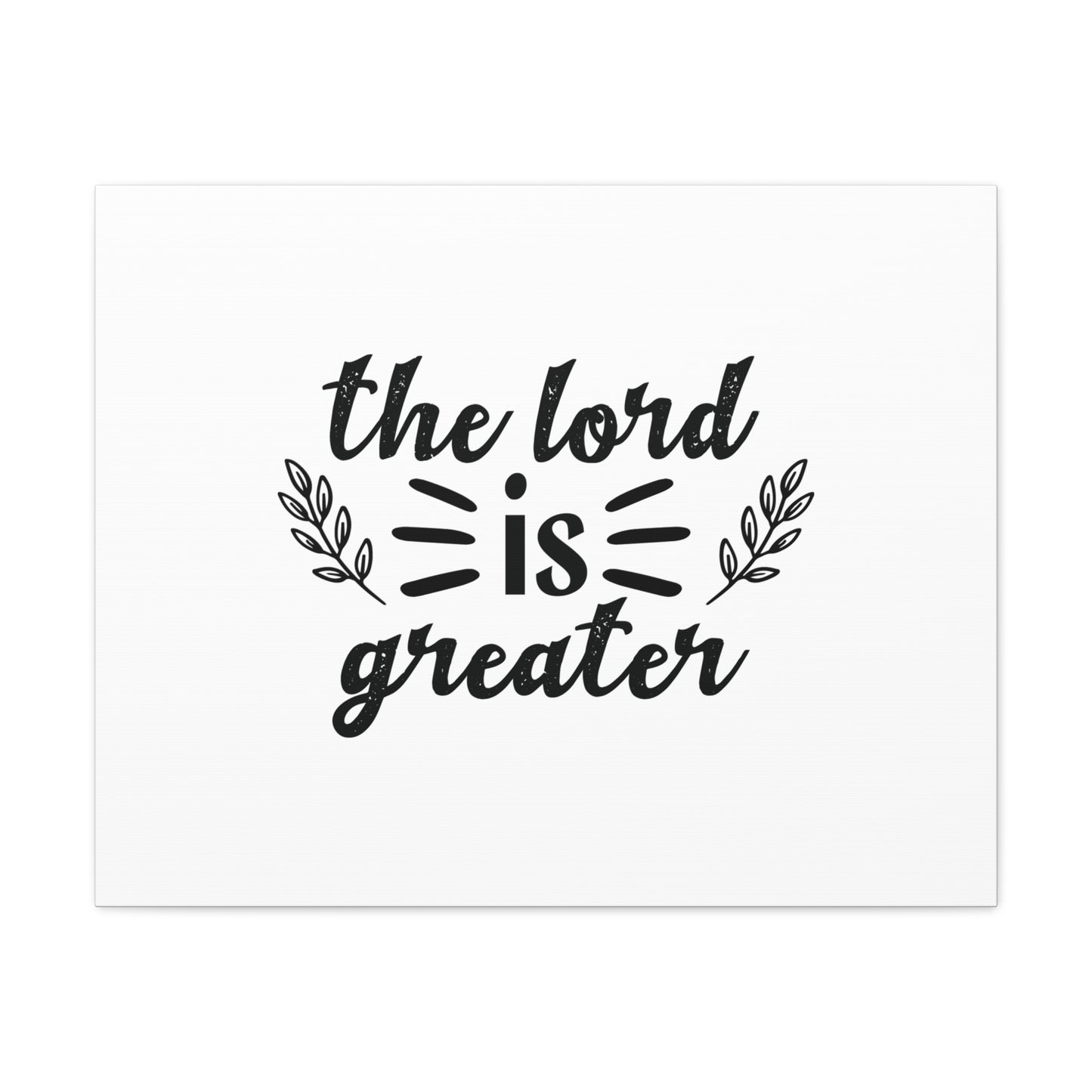 The Lord Is Greater Jeremiah 10:6 Christian Wall Art Bible Verse Print Ready to Hang