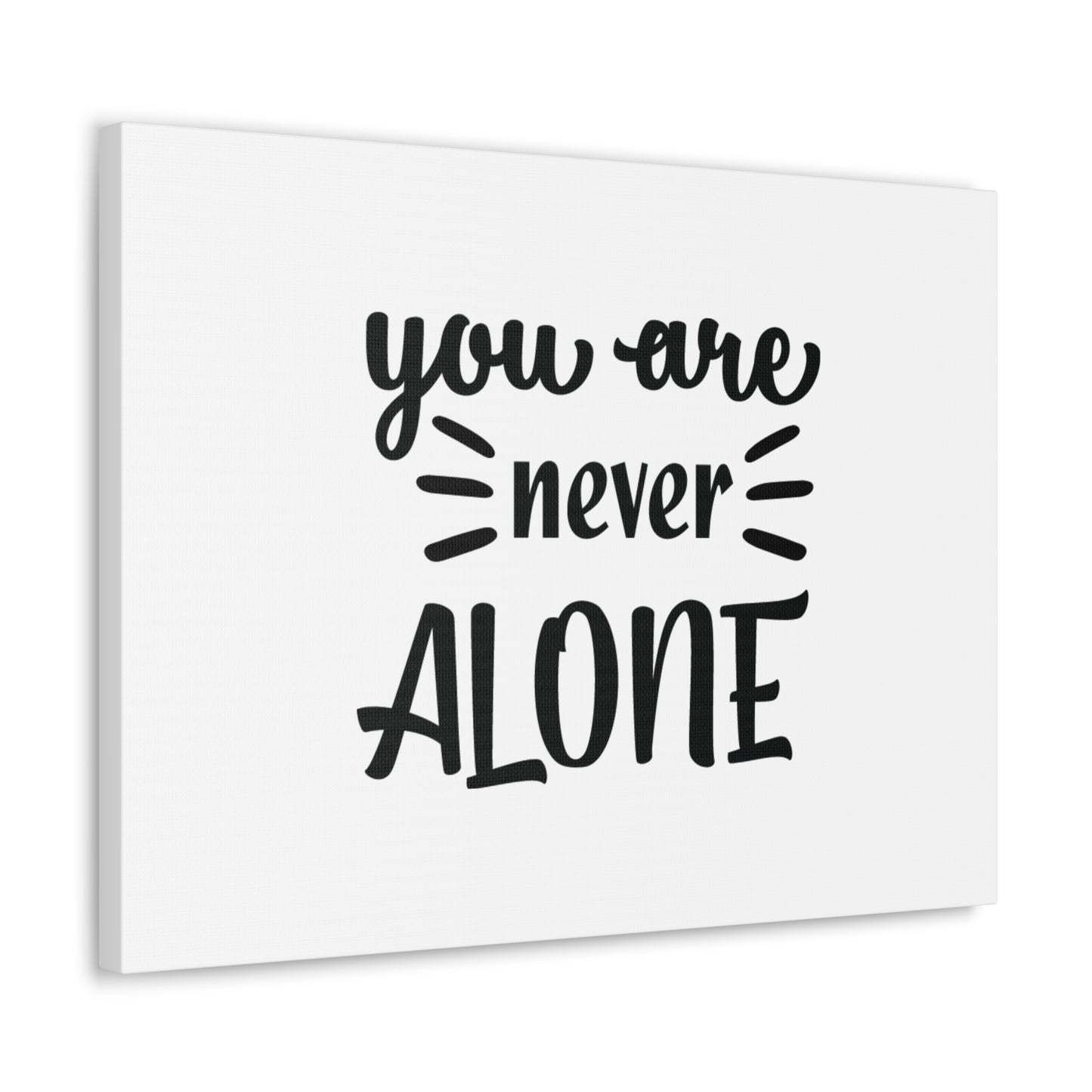 You Are Never Alone Jeremiah 29:11 Christian Wall Art Bible Verse Print Ready to Hang