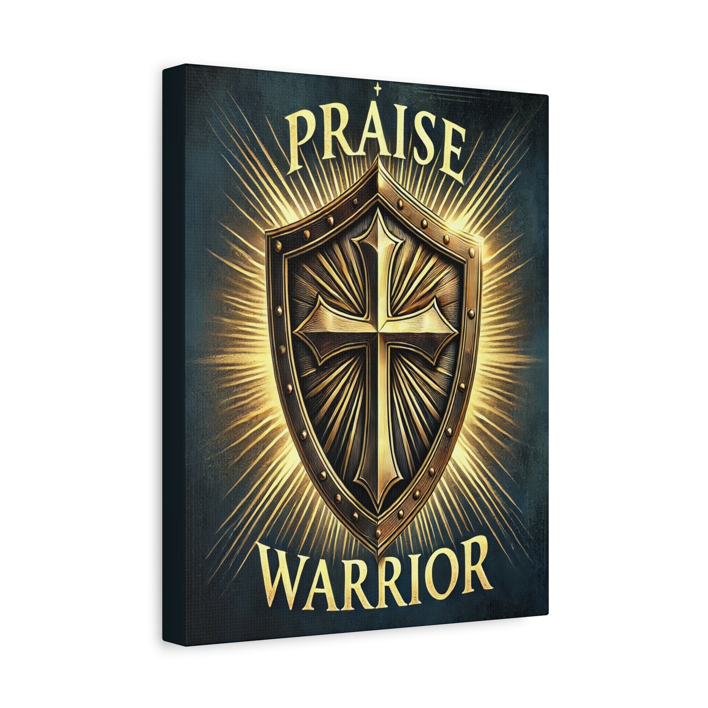 Scripture Walls Praise Warrior Psalm 149 Bible Verse Canvas Christian Wall Art Ready to Hang Unframed