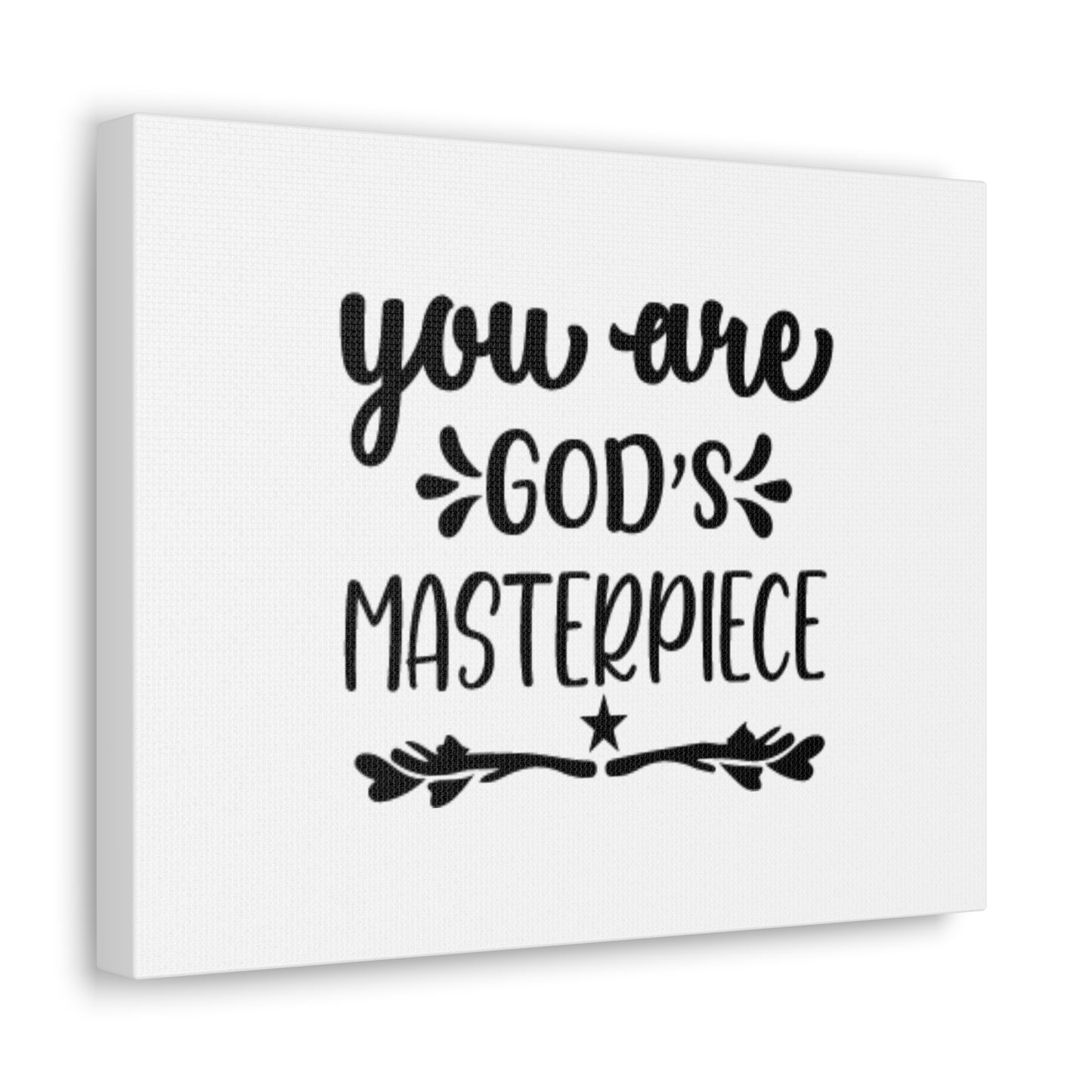 You Are God's Masterpiece Ephesians 2:10 Star Christian Wall Art Bible Verse Print Ready to Hang