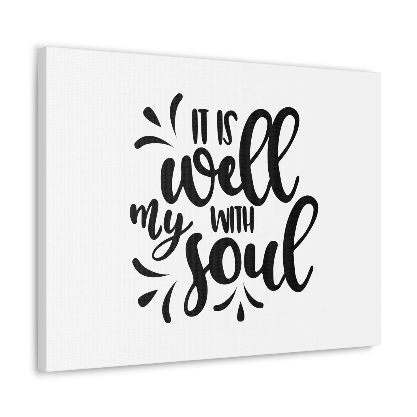 Well With My Soul Psalm 42:7 Christian Wall Art Bible Verse Print Ready to Hang