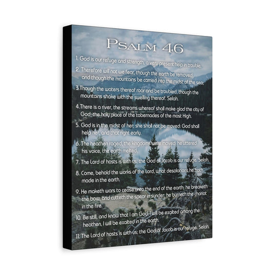 Scripture Walls Lord Reign In Me Psalm 46:11 Colored Christian Wall Art Print Ready to Hang
