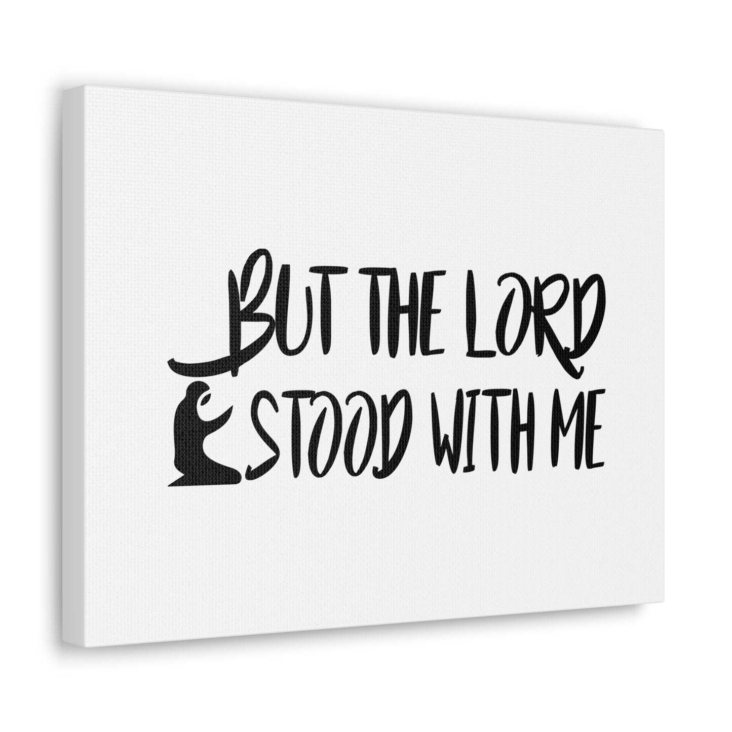 The Lord Stood With Me Isaiah 41:13 Christian Wall Art Bible Verse Print Ready to Hang