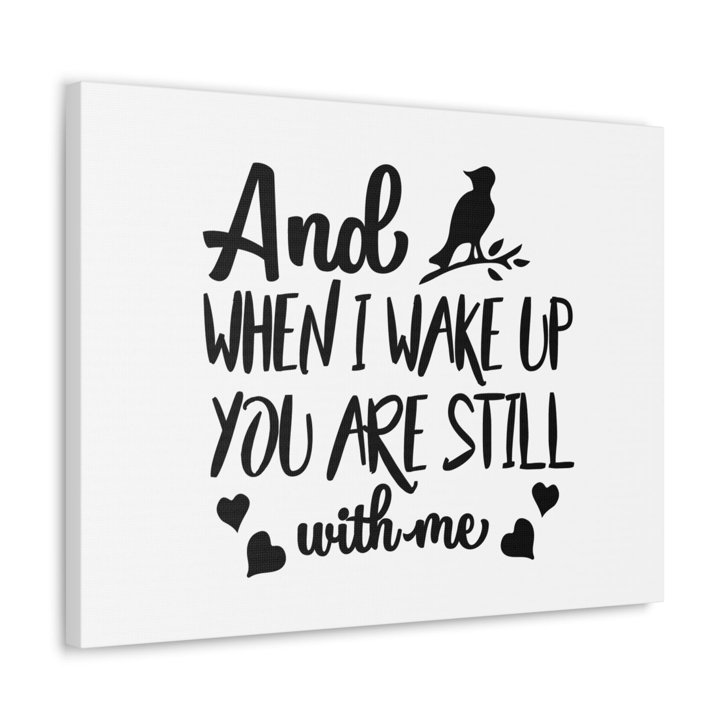 You Are Still With Me Exodus 14:14 Christian Wall Art Bible Verse Print Ready to Hang