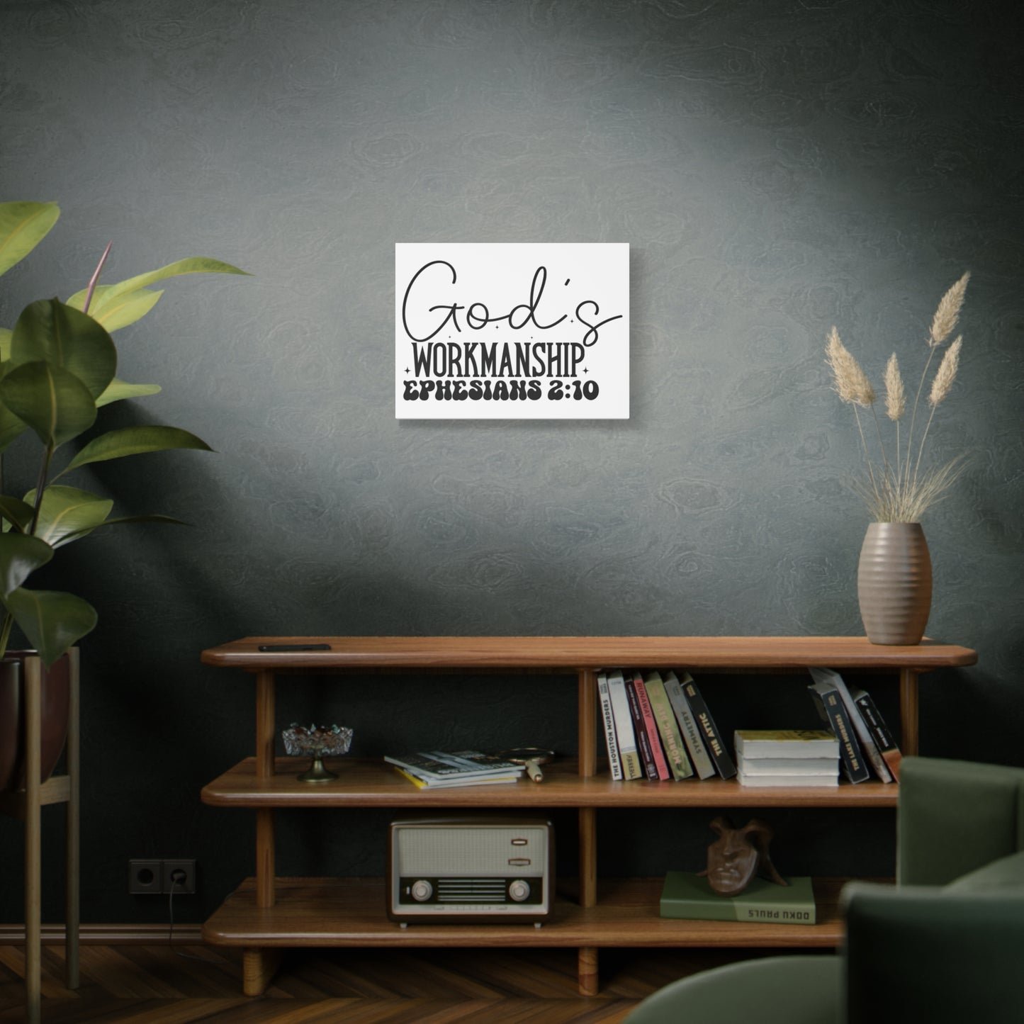 Scripture Walls Ephesians 2:10 I am God's Workmanship Bible Verse Canvas Christian Wall Art Ready to Hang Unframed