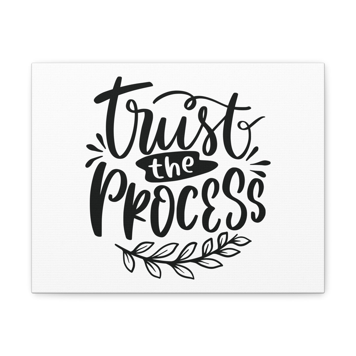 Trust The Process PSALM 37:3 Christian Wall Art Bible Verse Print Ready to Hang