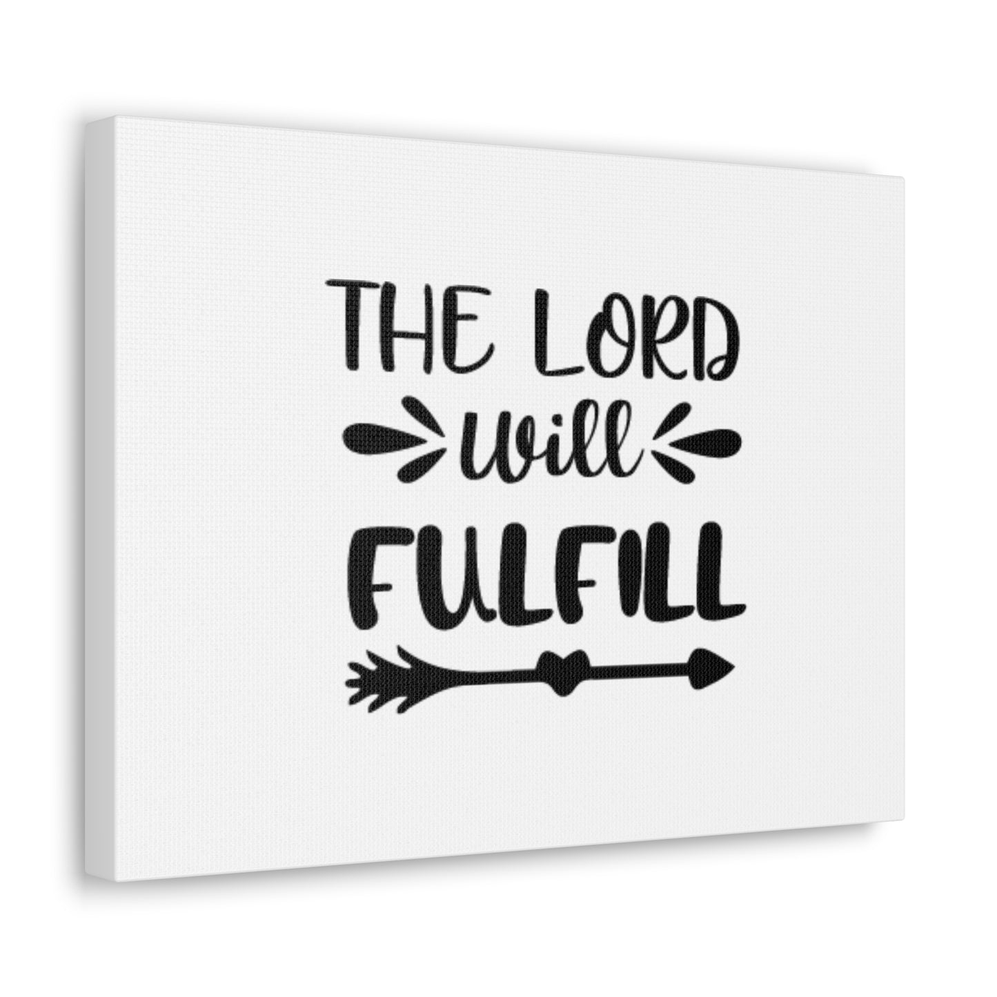 The Lord Will Fulfill Psalm 138:8 Christian Wall Art Bible Verse Print Ready to Hang